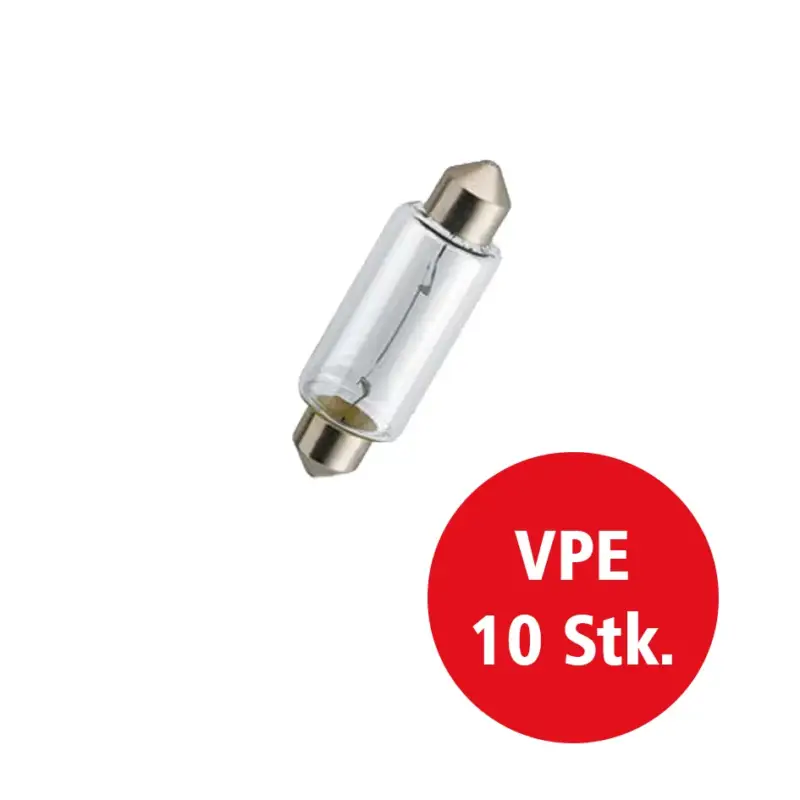 Preisreduziert Narva Soffitten 12 V / 21 W, 10 Stück