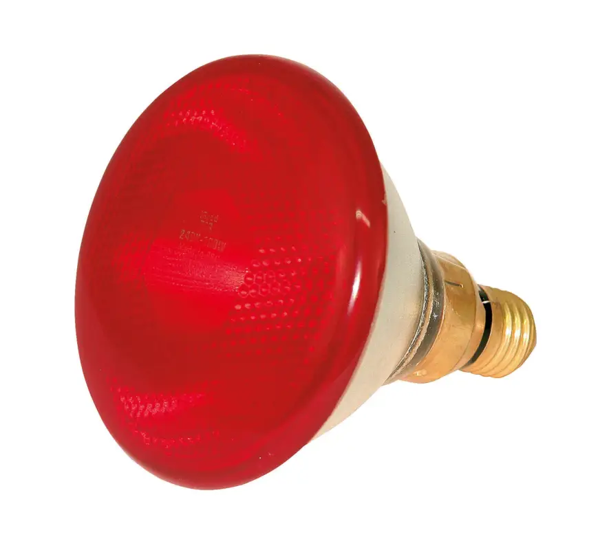 Zertifiziert Infrarot-Sparlampe rot, 175 W