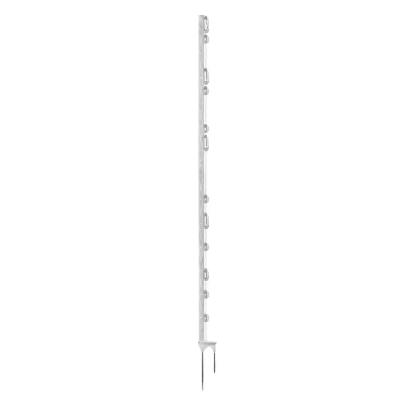 Kunststoffpfahl Titan Pro weiß 157 cm, 5 Stück Neuheit