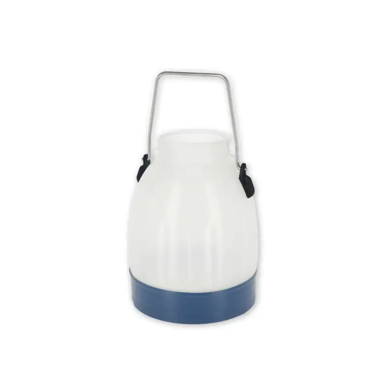 Melkeimer halbtransparent blau 30 l, Bügelhöhe 143 mm Geprüft