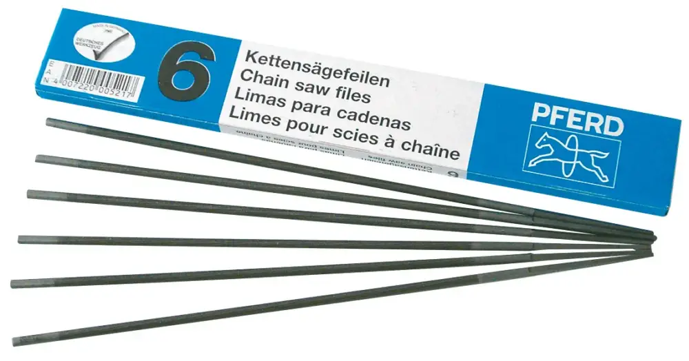 Kettensägenfeile Classic Line 4,8 x 200 mm, 6 Stück Neu Im Sortiment