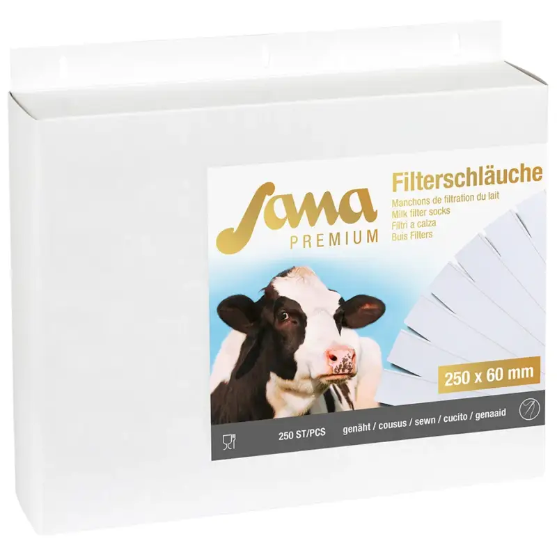 Jetzt Kaufen Sana Milchfilter Premium genäht 57/60 x 480 mm, 250 Stück