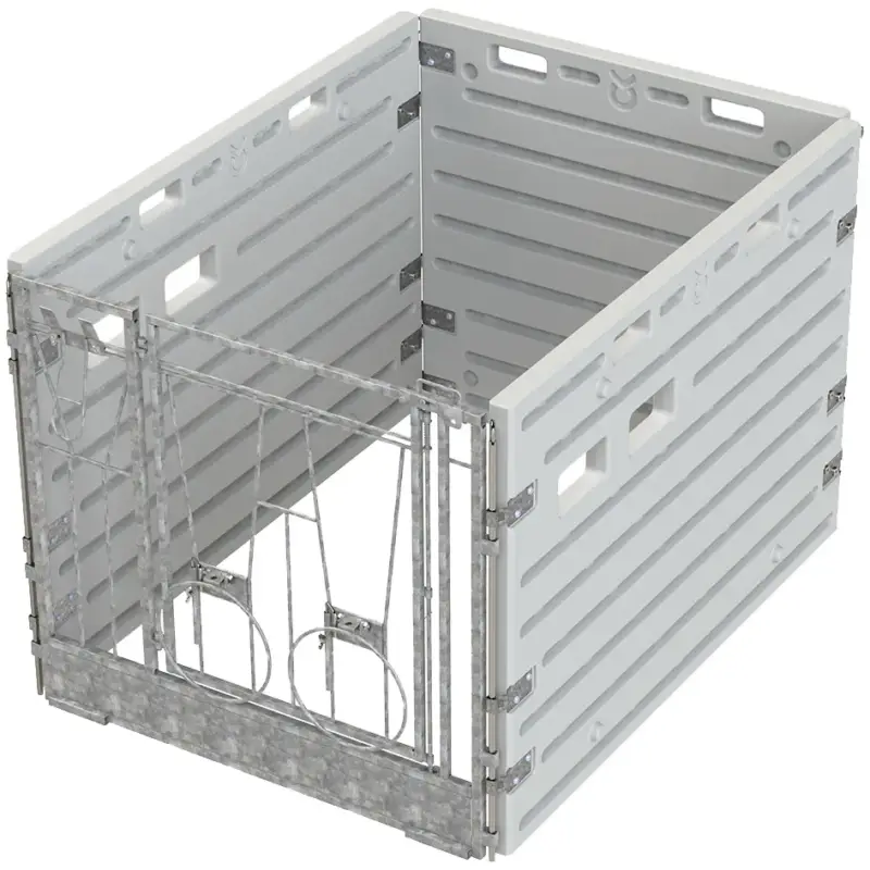 Top-Angebot Modulare Kälberbox - Einzelbucht freistehend