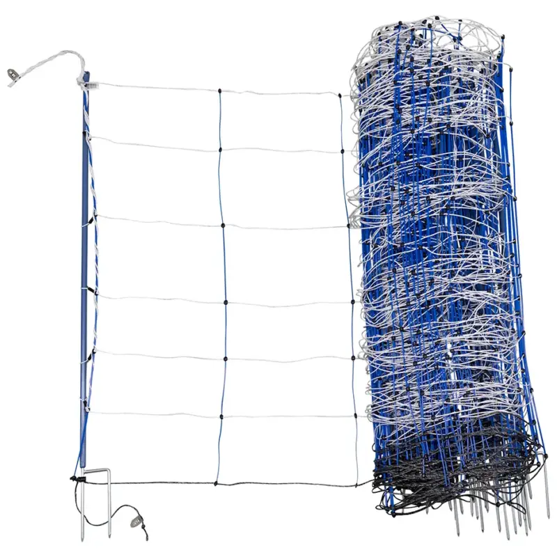 Top-Preis AKO Schafnetz TitanNet Premium Plus blau/weiß Doppelspitze, 90 cm x 50 m