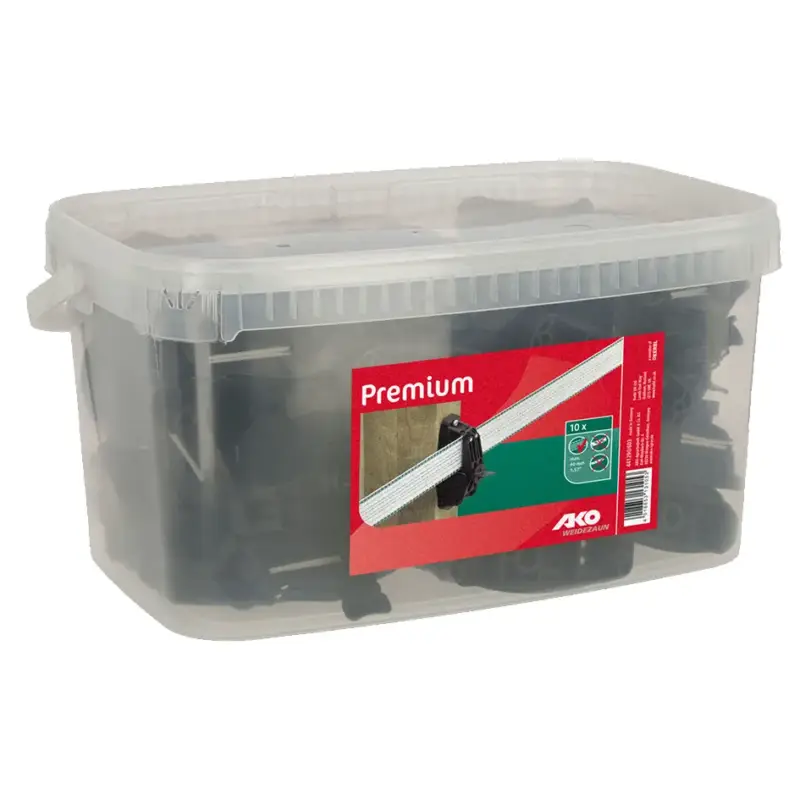 Mega-Angebot AKO Klemmisolator Premium 40 mm, 60 Stück im Eimer