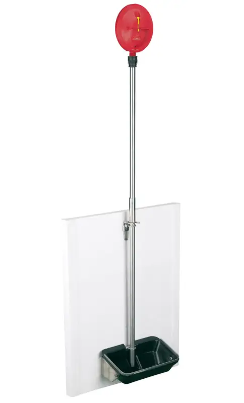 Jetzt Kaufen Tränkeventil Water Level mit Edelstahlrohr und Kipptrog inkl. Wandbefestigungen