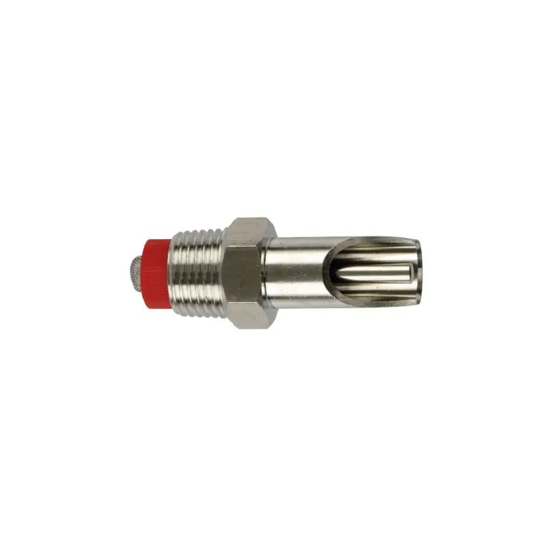 Abverkauf Beißnippel Edelstahl 68 mm, 1/2" - 3/8", ø 6 mm