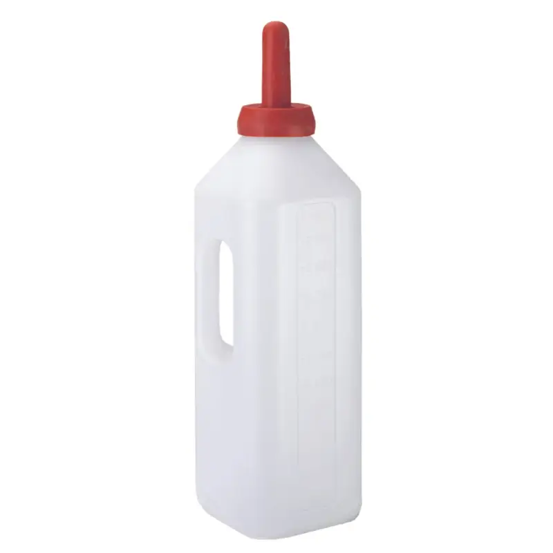 Milchflasche eckig mit Handgriff, 3 Liter Knallerangebot
