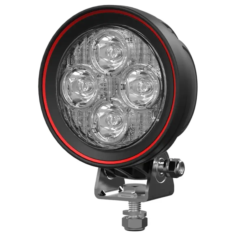 LED-Arbeitsscheinwerfer rund 40 W, 2850 Lumen mit offenem Kabelende Neu Im Sortiment