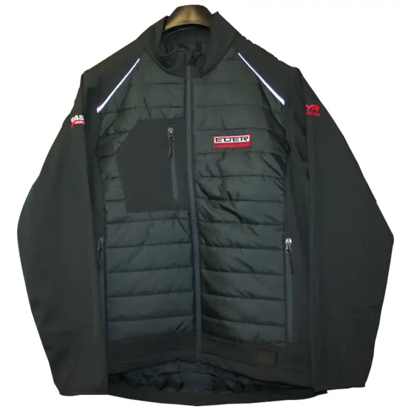Neue Ware Eder Jacke langärmlig Gr. XL grau/schwarz