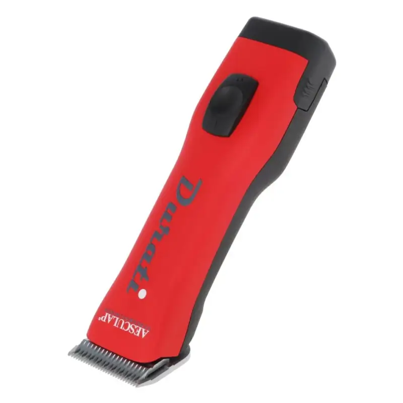 Aesculap Akkuschermaschine Durati rot/schwarz inkl. 2 Akkus und Scherkopf (1,5 mm) Finale Aktion