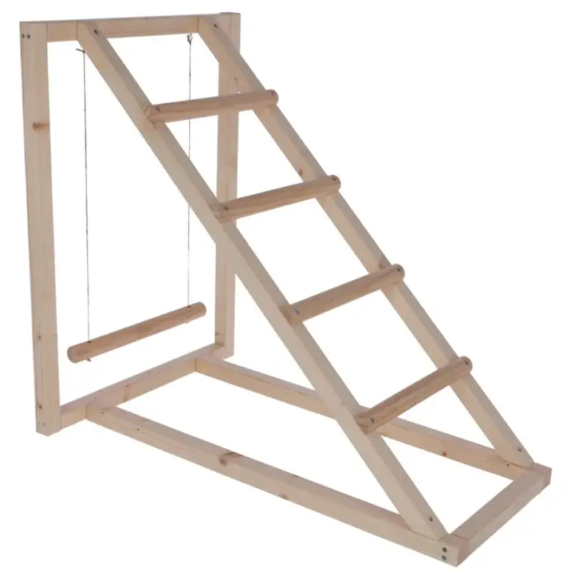 Günstig Kletterturm für Hühner 85 x 55 x 76 cm