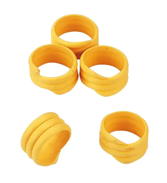 Spiralringe gelb ø 10 mm, 100 Stück Sonderangebot