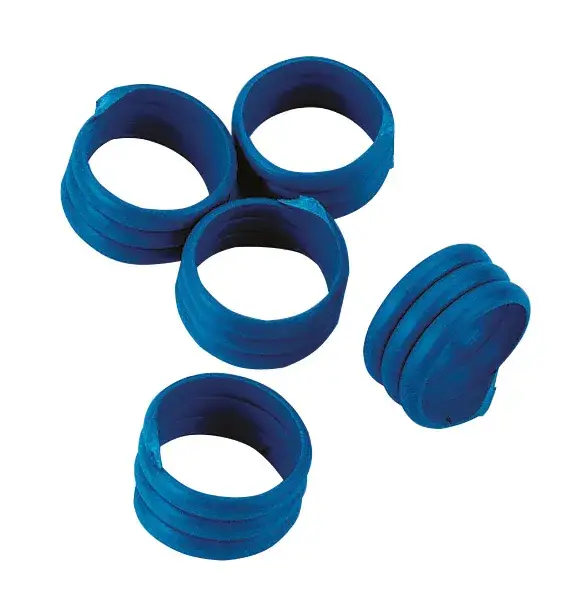 Letzte Chance Spiralringe blau ø 12 mm, 100 Stück