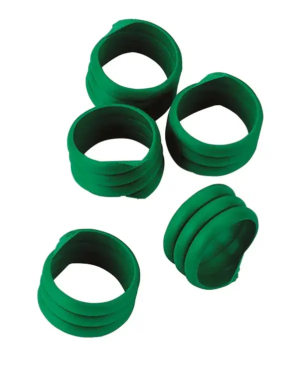 Spiralringe grün ø 18 mm, 100 Stück Online Kaufen
