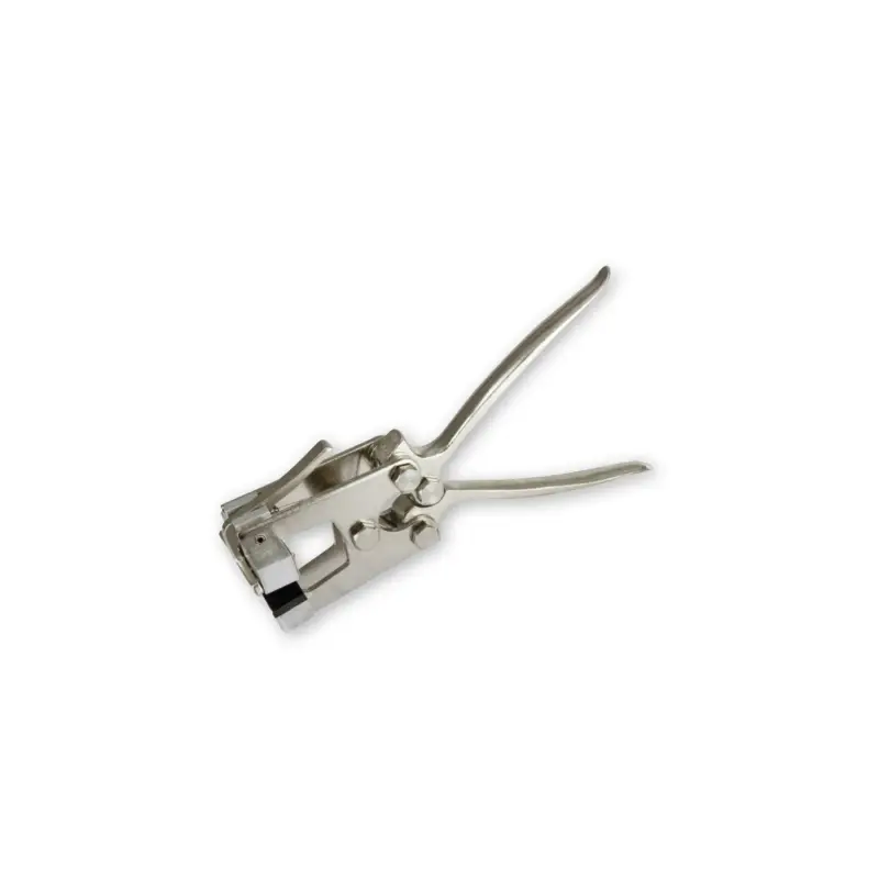 Preisknaller Tätowierzange mit Hebelübersetzung, 1 Reihe - 5 Stellen, 10 mm