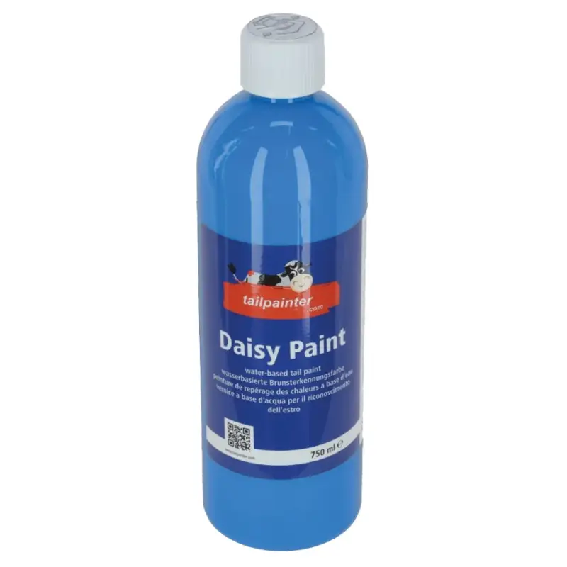 Brunsterkennungsfarbe Daisy Paint blau 750 ml Schneller Versand