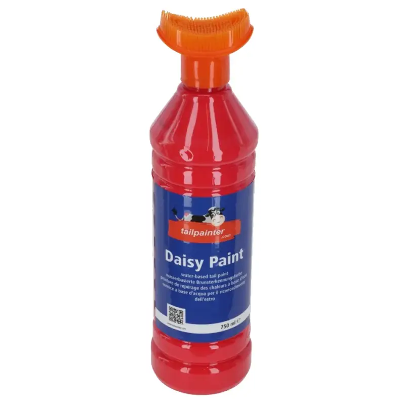 Sale Brunsterkennungsfarbe mit Bürste Daisy Paint rot 750 ml