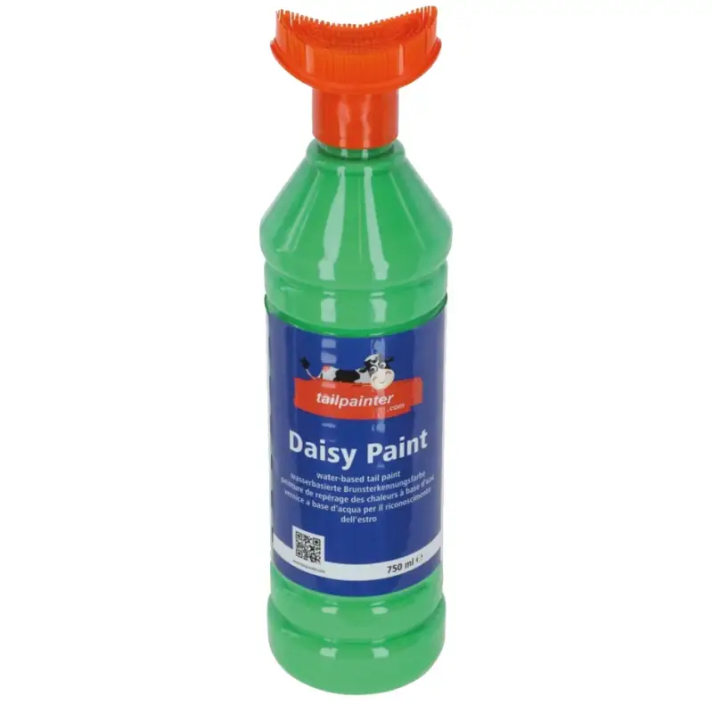 Brunsterkennungsfarbe mit Bürste Daisy Paint grün 750 ml Preiswert