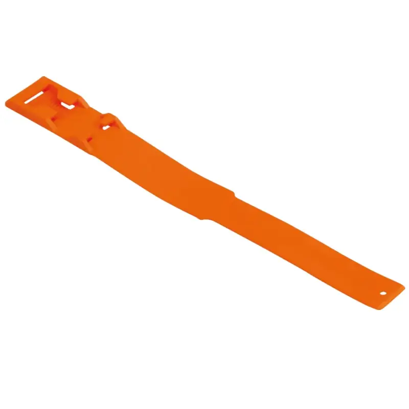 Preisknaller Fesselband Kunststoff orange 37 x 4 cm