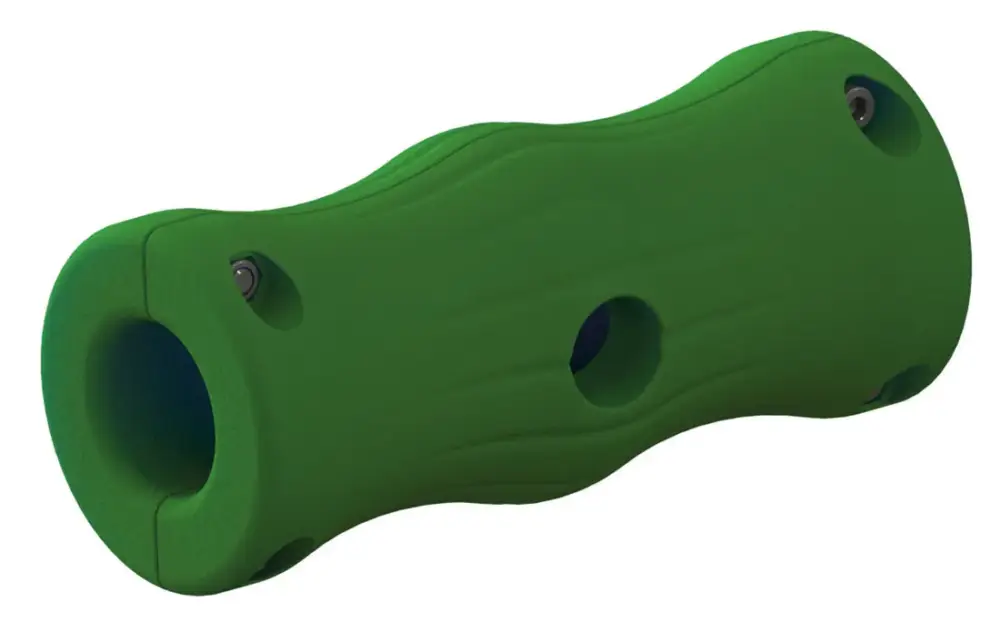 Ausverkauf Beißzylinder grün 200 mm für Schweine