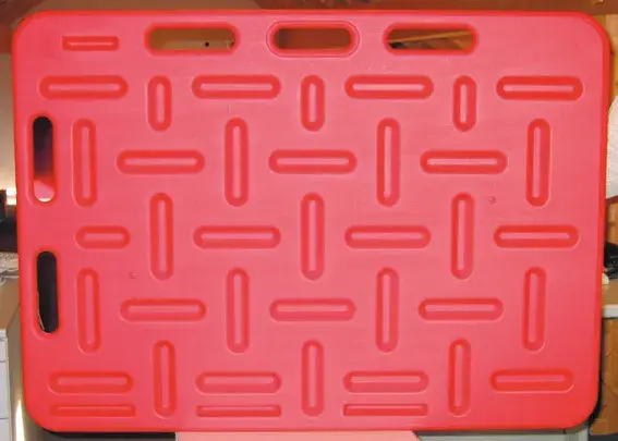 Heißes Angebot Treibbrett für Schweine rot, 94 x 76 cm