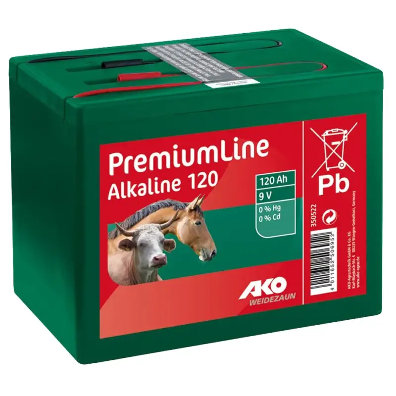 Preis Gesenkt AKO Trockenbatterie Alkaline 9 V / 120 Ah