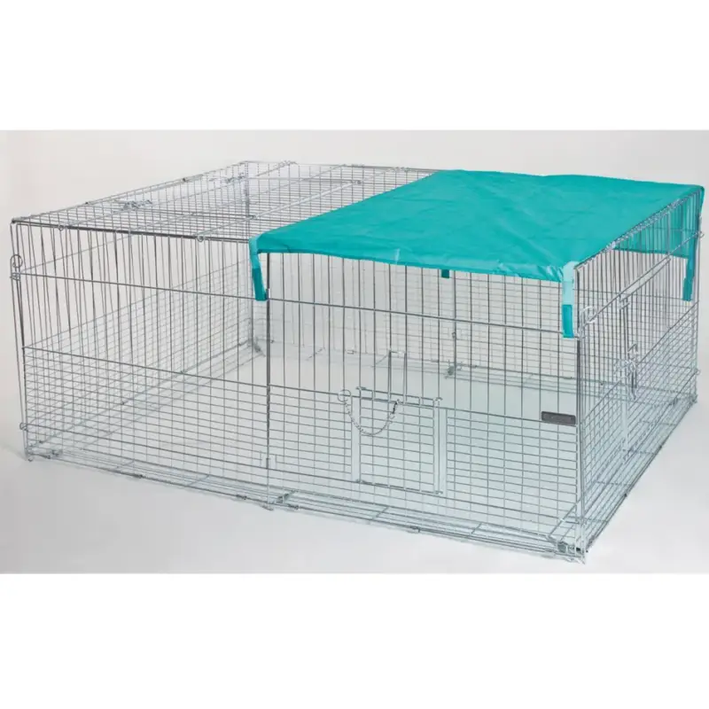 Jungtier-Freilaufgehege mit Ausbruchsperre 144 x 112 x 60 cm Meistverkauft