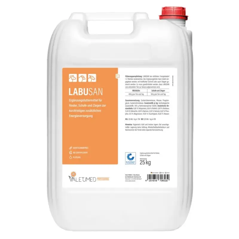 Sonderaktion Energieergänzungsfuttermittel Labusan 25 kg