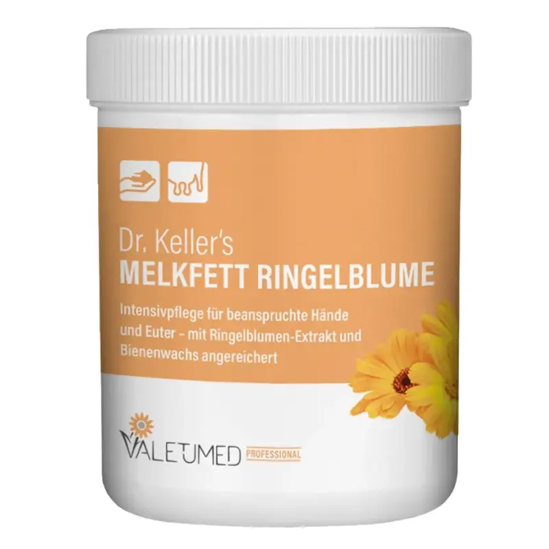 Neu Im Sortiment Dr. Keller's Melkfett mit Ringelblumenöl 500 ml