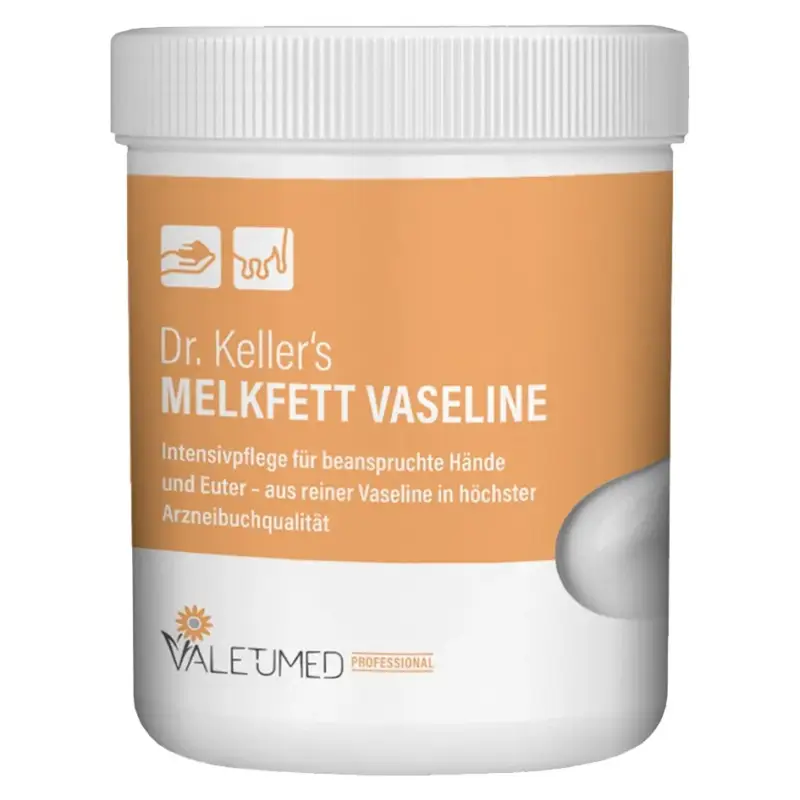 Garantierte Lieferung Dr. Keller's Melkfett reine Vaseline 500 ml
