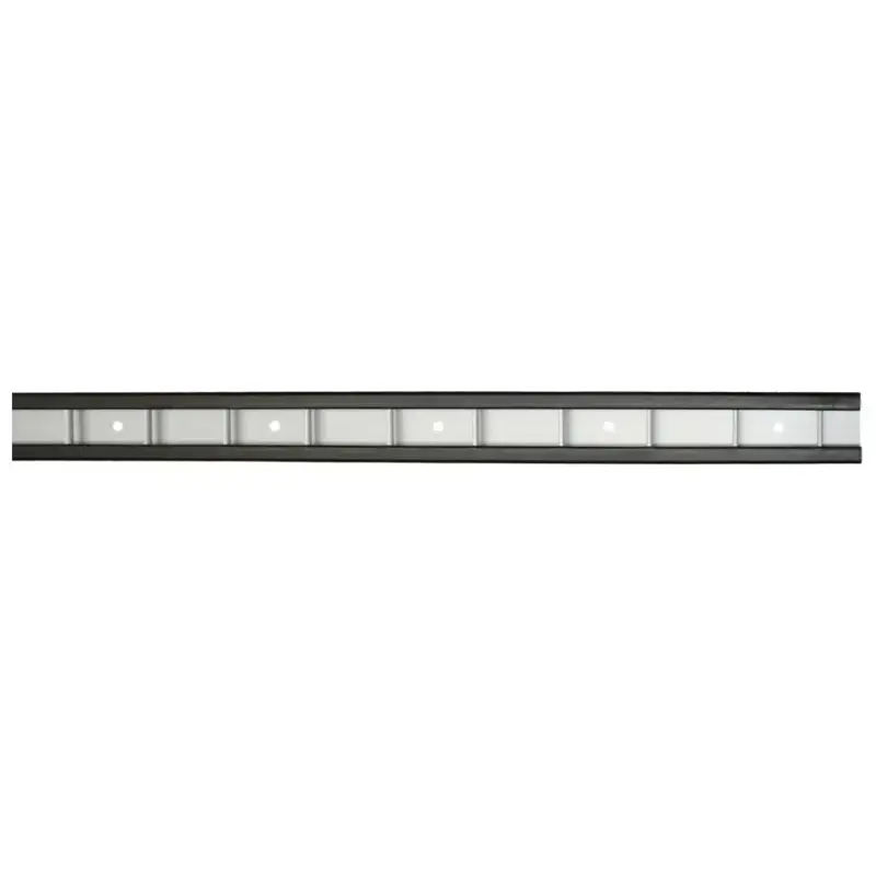 Aktuell Stäbchenzurrschiene mit PVC-Schutz 3000 x 23 x 66 mm