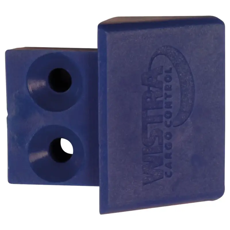 Endkappe Kunststoff blau für Stäbchenzurrschiene 41 / 43 mm Versand Am Gleichen Tag