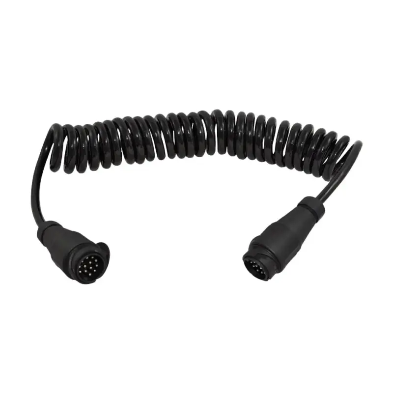 Begrenztes Angebot Spiral-Zwischenkabel 13-polig PVC-Stecker 1,2 m
