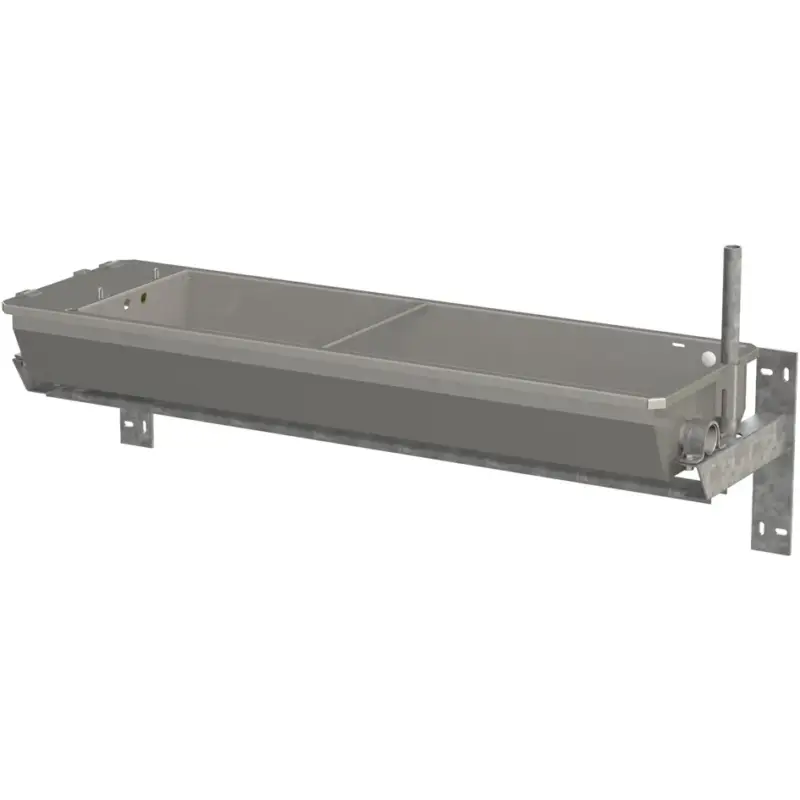 Schneller Versand Kipptränke Edelstahl 50 l mit Wandkonsole