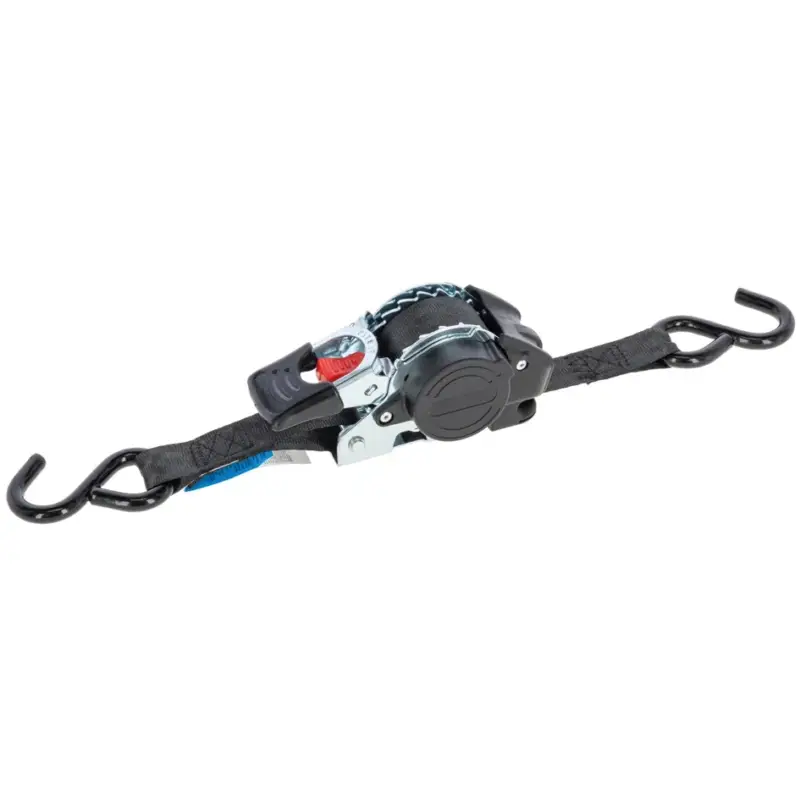 Automatik-Zurrgurt mit Aufrollfunktion schwarz, 3 m x 25 mm Nur Heute