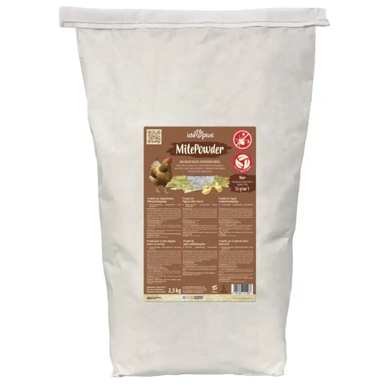 IdaPlus® Milbenbekämpfung MitePowder, 2,5 kg Beliebt