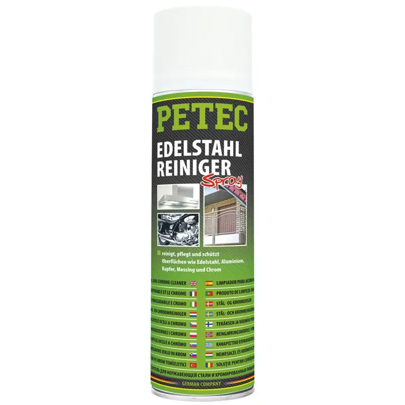 PETEC Edelstahlreiniger Spray 500 ml Meistverkauft