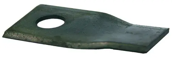 Neue Ware Mähwerksklingen Kuhn links gekröpft, 105 x 47 x 4,2/20,5 mm
