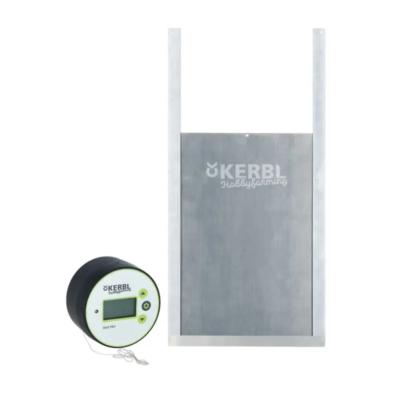 Angebot Automatische Hühnertür Duo Pro inkl. Schiebetür 220 x 330 mm