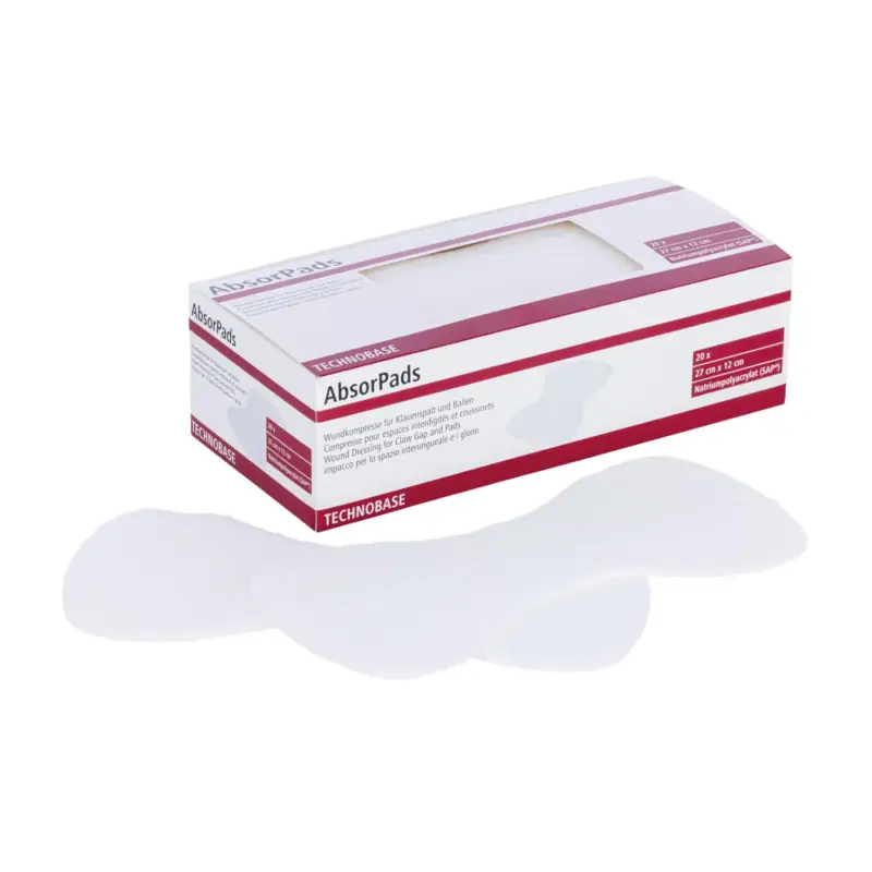 Klauenpolster AbsorPads 270 x 120 mm, 20 Stück Billig