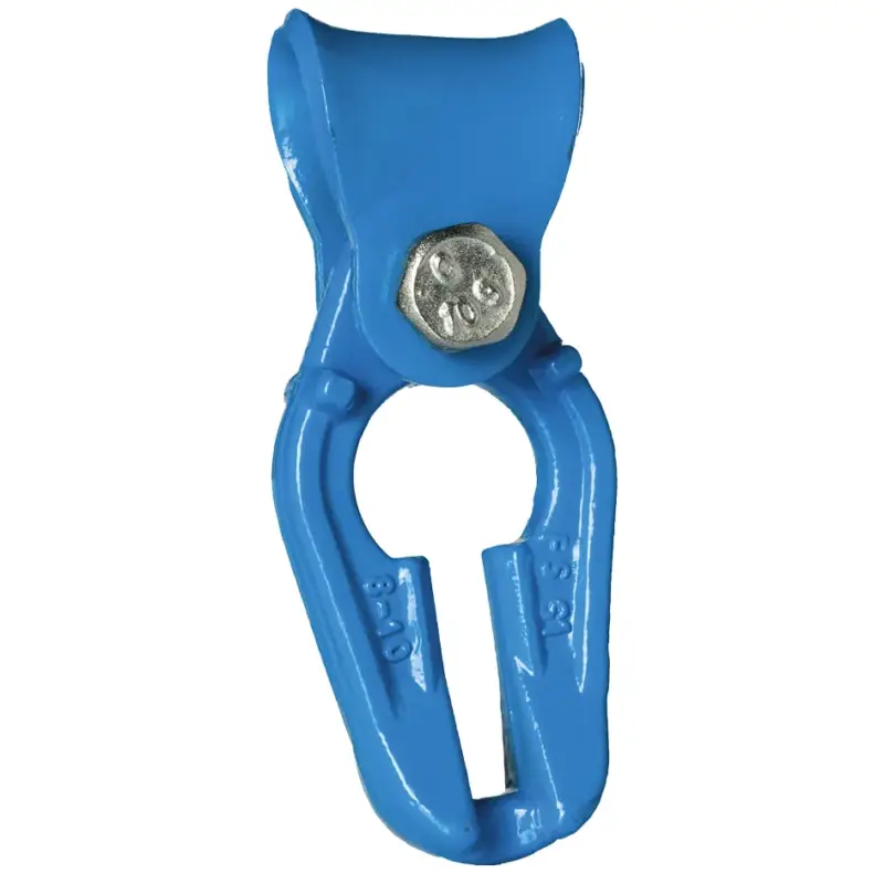Markenware Seilgleitbügel blau beidseitig 10 mm