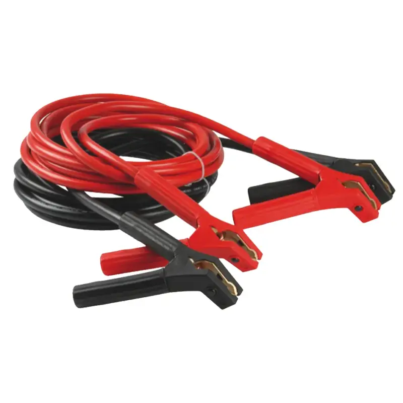 Letzte Chance Starthilfekabel abgewinkelte Zangen CCA 50 mm², 5 m