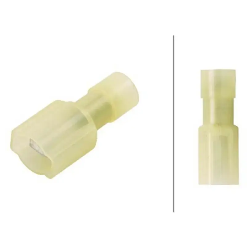 Flachstecker gelb M6, für Kabel 4,0 - 6,0 mm², 8KW744705-003 Geprüft
