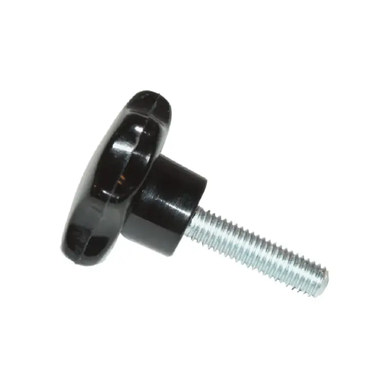 Letzte Chance Sterngriff mit Gewinde M8 x 40 mm schwarz