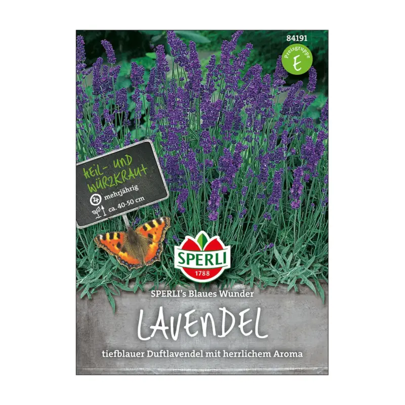 Blumensamen, Lavendel 'SPERLI’s Blaues Wunder' Preis Gesenkt