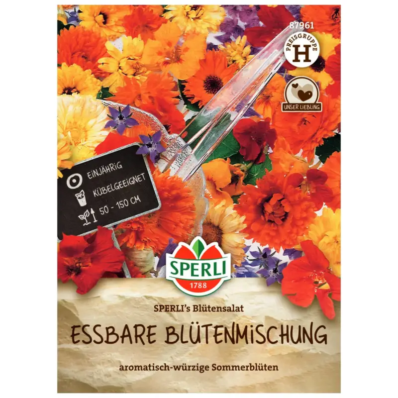 Highlight Blumensamen, Essbare Blüten 'Blütensalat'