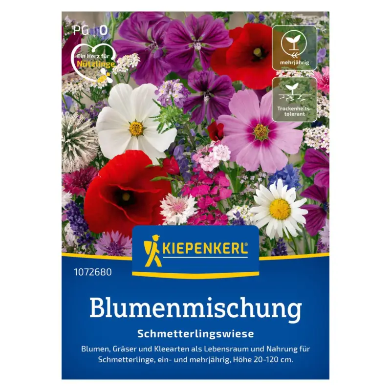 Blumensamen 'Schmetterlingswiese', bunt Echt