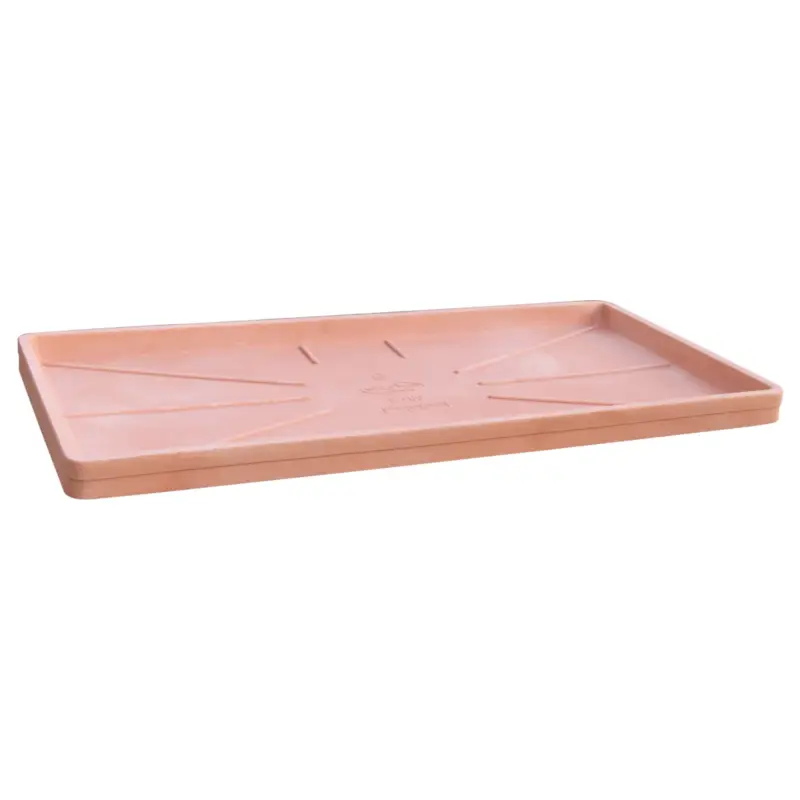 Euro 3 Plast Untersetzer 'Millerighe', terra, ca. 63 x 31 x H 4 cm Zertifiziert