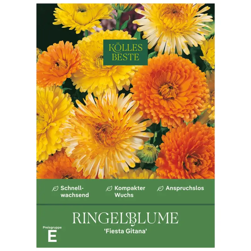 Kölles Beste Blumensamen, Ringelblume 'Fiesta Gitana' Wochenendangebot